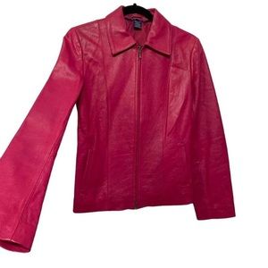 Y2K Vintage Catherine Stewart Leather Jacket